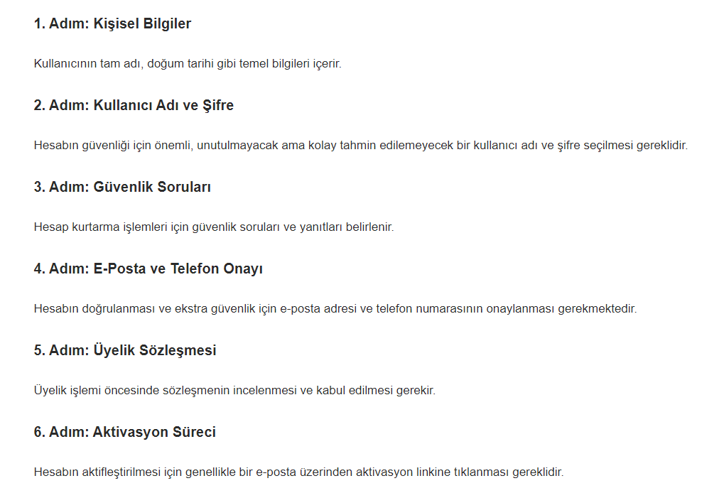 Betsalvador Üyelik Adımları